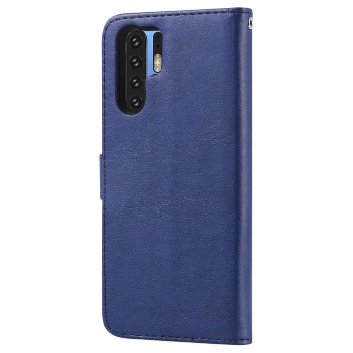 A-One Brand - Plånboksfodral med avtagbart skal till Huawei P30 Pro - Blå
