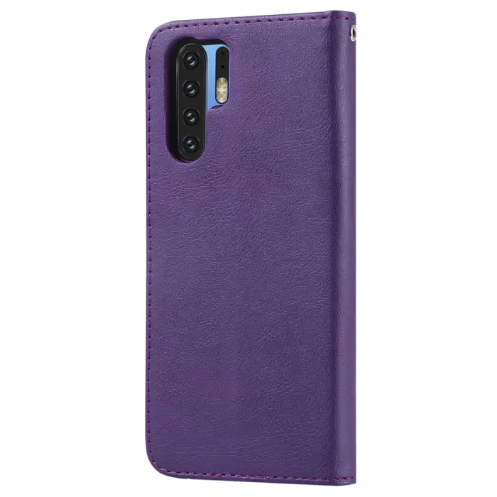 A-One Brand - Plånboksfodral med avtagbart skal till Huawei P30 Pro - Lila