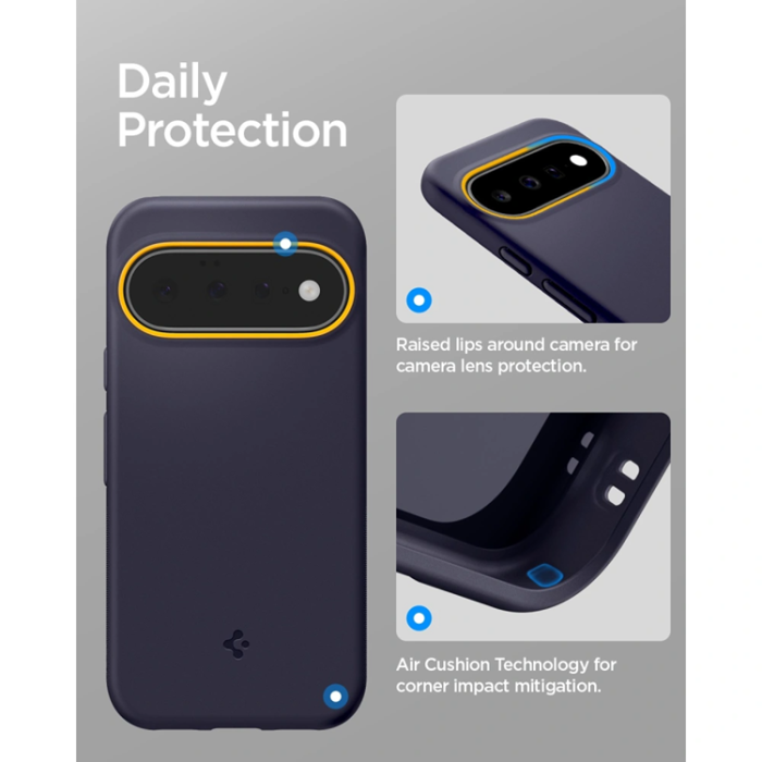 Spigen - Spigen Mobilskal För Google Pixel 11 Magsafe Nano Pop - Blueberry Navy