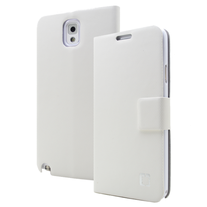 UTGATT4 - CoveredGear plånboksfodral till Samsung Note 3 (Cloud White)