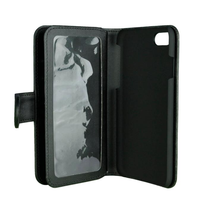 GEAR - GEAR Plånboksfodral 7xkortfack till iPhone XS / X - Svart