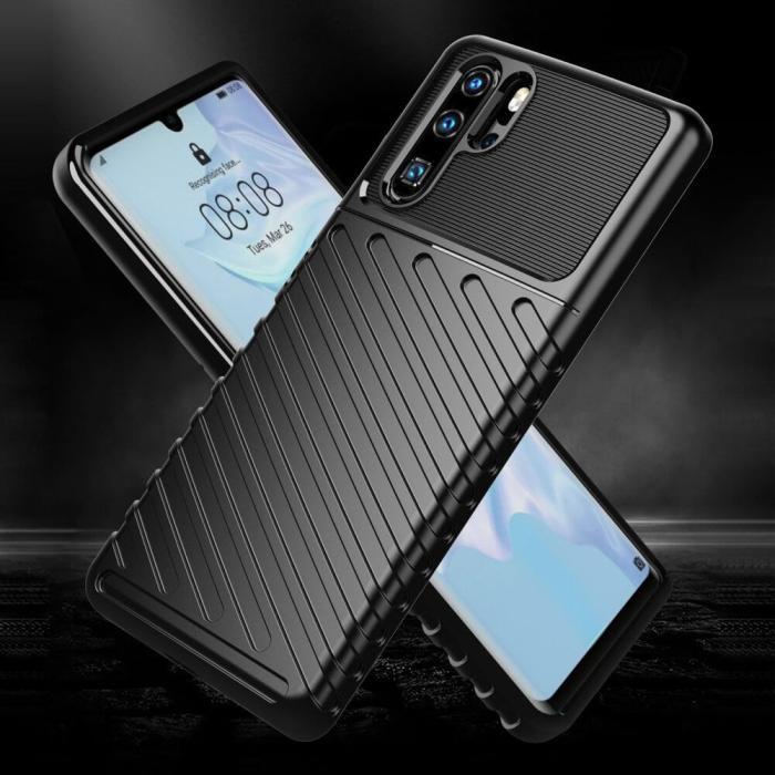 UTGATT5 - Thunder Case Huawei P30 Pro skal Svart