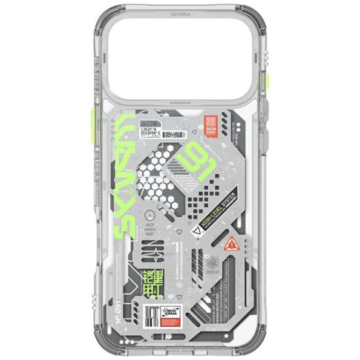 Skinarma - Skinarma iPhone 17 Pro Max Mobilskal MagSafe Spectra - Transparent