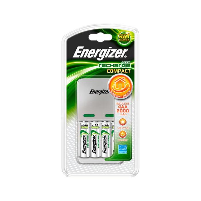 UTGATT1 - ENERGIZER Laddare Compact 2000 4x AA 2000mAh