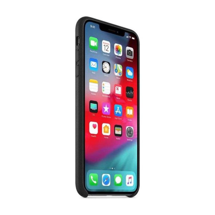 OEM - Eco Läder Skal iPhone 12 Pro Max - Svart