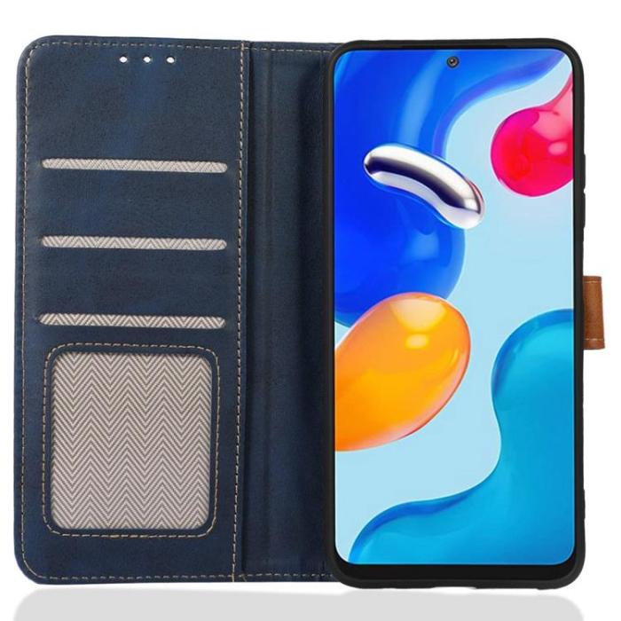 A-One Brand - Galaxy Xcover 6 Pro Plånboksfodral Folio Flip - Blå