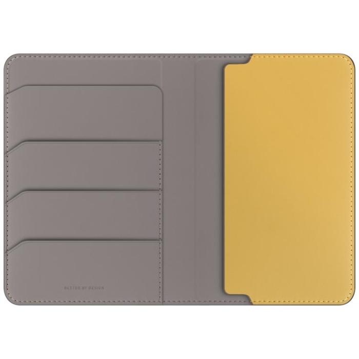UNIQ - UNIQ Passhållare Plånbok RFID Belmont - Grågul