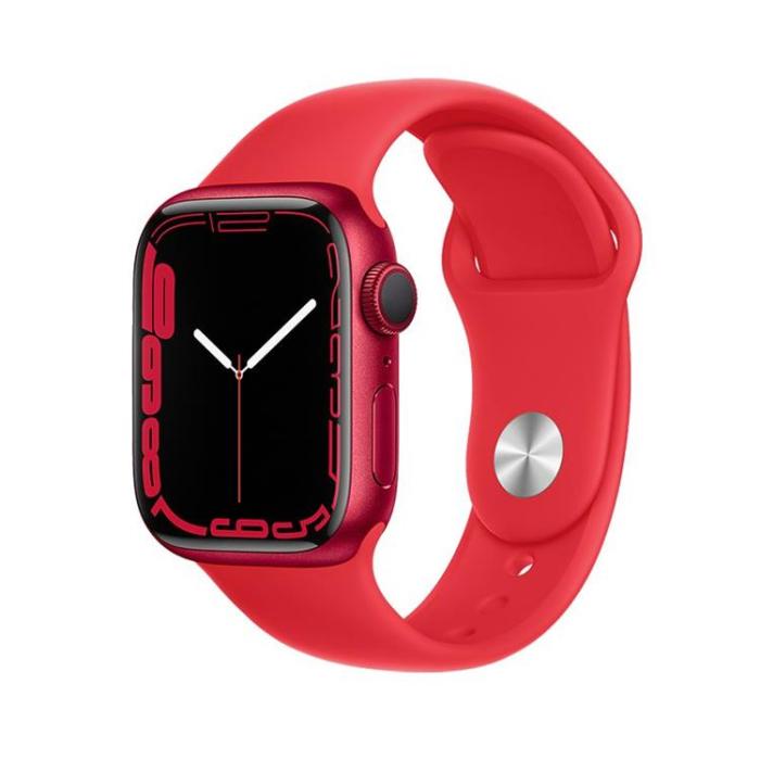 Forcell - Forcell Apple Watch 6/7/8/SE/Ultra (42/44/45/49mm) Band - Röd
