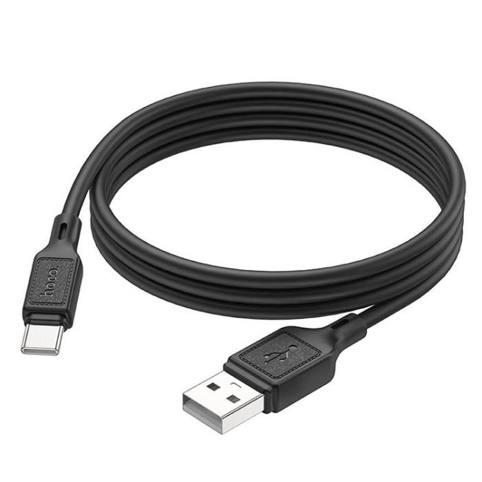 Hoco - HOCO USB Till USB-C 1m Kabel 3A X90 - Svart