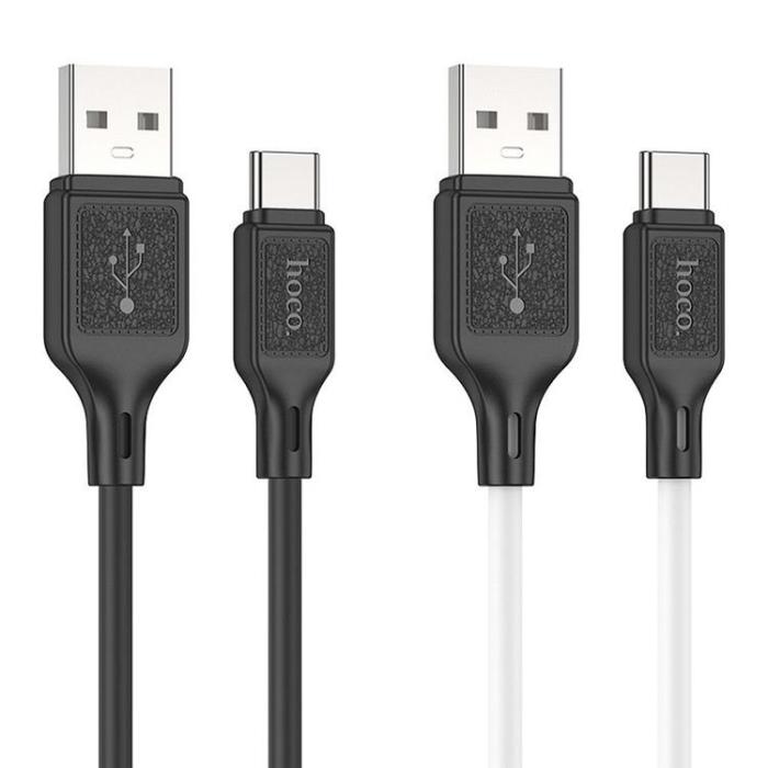 Hoco - HOCO USB Till USB-C 1m Kabel 3A X90 - Svart