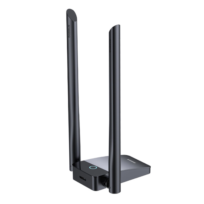 BASEUS - Baseus USB Nätverkskort 1300 Mb/s FastJoy - Svart