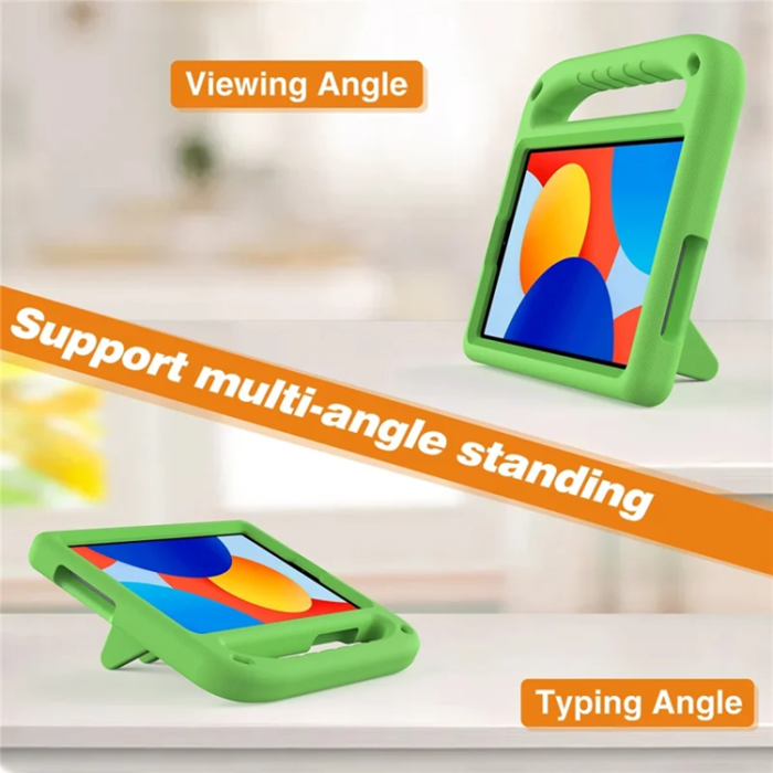 A-One Brand - Xiaomi Redmi Pad SE Skal EVA Handgrepp Kickstand - Grön