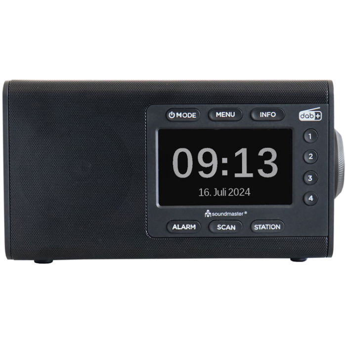 Soundmaster - Soundmaster Bordsradio med färg-display och förvalsknappar