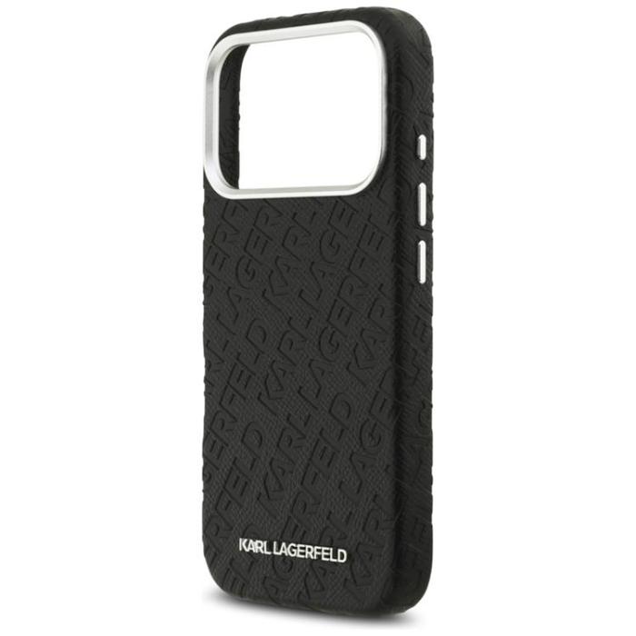 KARL LAGERFELD - Karl Lagerfeld iPhone 17 Pro Mobilskal MagSafe FW Stamped Karl