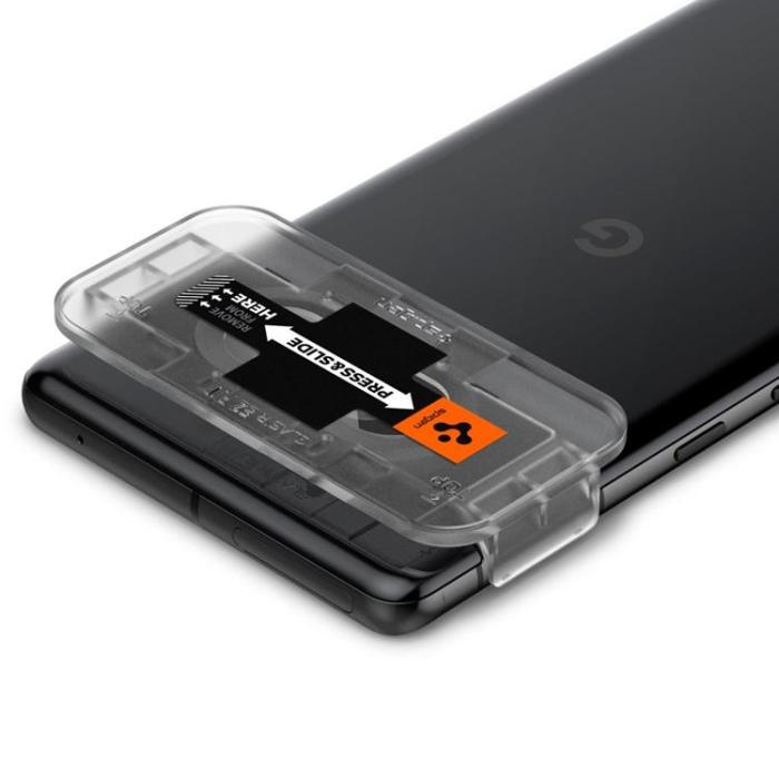 UTGATT1 - [2-Pack] Spigen Google Pixel 7 Pro Linsskydd Härdat Glas - Svart