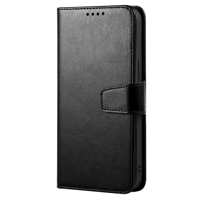 OEM - Samsung Galaxy A37 Plånboksfodral Konstläder - Svart
