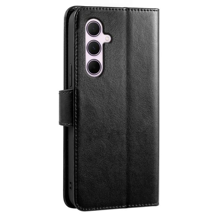 OEM - Samsung Galaxy A37 Plånboksfodral Konstläder - Svart