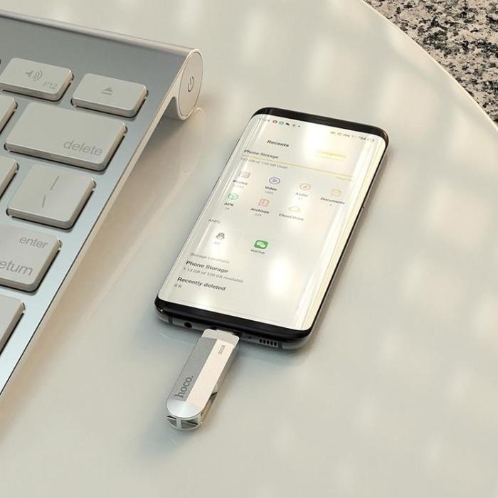 Hoco - HOCO pendrive Wide UD10 USB + Type C 64GB USB3.0