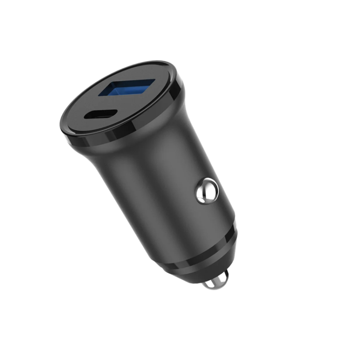 GEAR - Gear Billaddare PD 30W QC 18W 1xUSB-C 1xUSB-A 12/24V