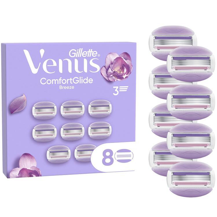 Gillette Rakblad Comfortglide Breeze 8st | 264 | AlltMobil