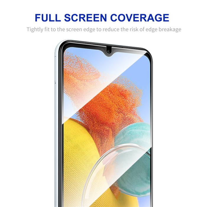 Boom of Sweden - [2-PACK] Galaxy A23 4G/5G Härdat Glas Skärmskydd - Svart