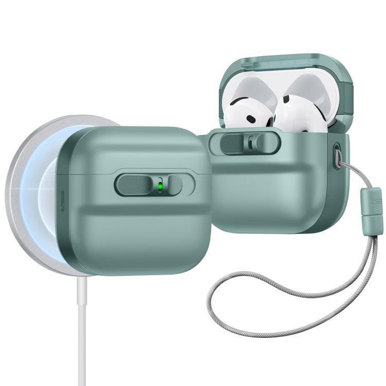 ESR Airpods 4 Skal Magsafe Halolock - Grön | 2353 | AlltMobil