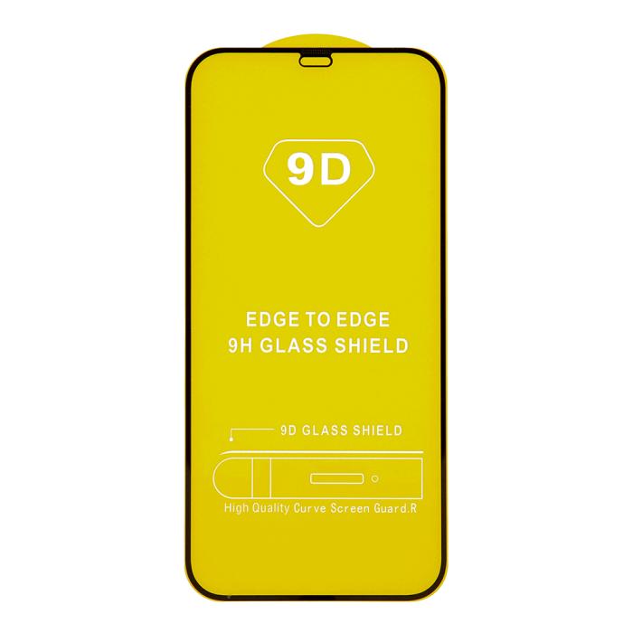 OEM - Skyddsglas 9D iPhone XR / 11 Svart Kant