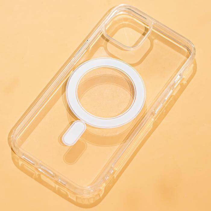 OEM - Stötdämpande Mag fodral för iPhone 13, transparent