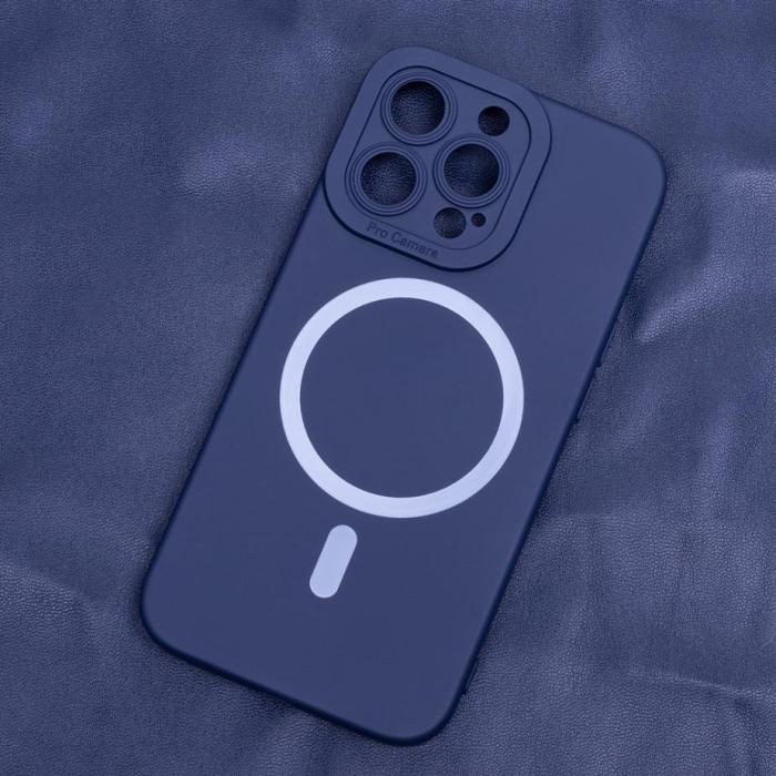 OEM - Silikon Skal till iPhone 13 Pro Mörkblå - Hållbart Skydd
