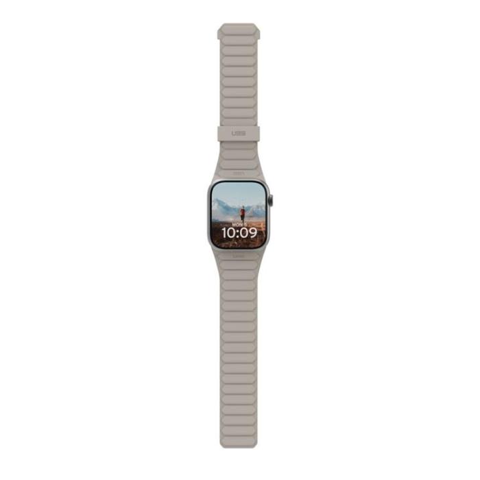 Urban Armor Gear - UAG Pathfinder armband för Apple Watch - Svart/Titan - 44/45/46/49mm