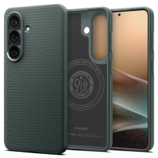 Spigen - Spigen Mobilskal F&ouml;r Galaxy S26 Plus Magsafe Liquid Air - Abyss Gr&ouml;n