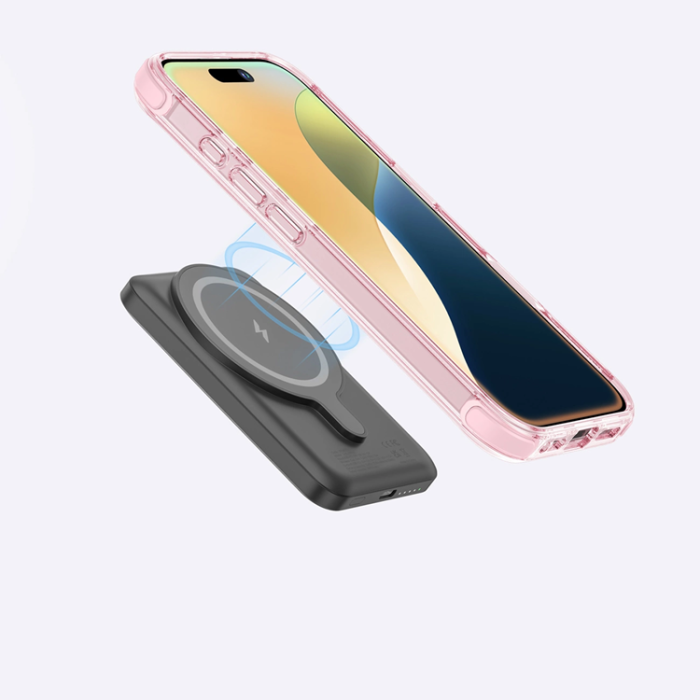 AmazingThing - Amazingthing iPhone 16 Plus Mobilskal Magsafe Omni - Rosa