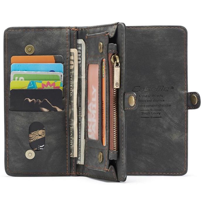 Caseme - CASEME Detachable 2-in-1 Plånboksfodral Galaxy A53 5G - Svart