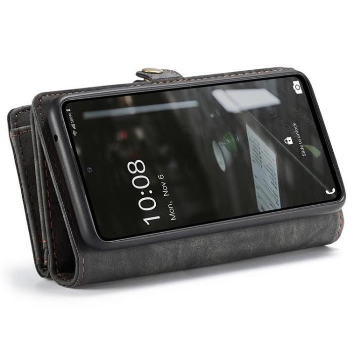 Caseme - CASEME Detachable 2-in-1 Plånboksfodral Galaxy A53 5G - Svart