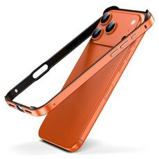 A-One Brand - Mobilskal till iPhone 17 Pro Hollow Metal Bumper - Orange