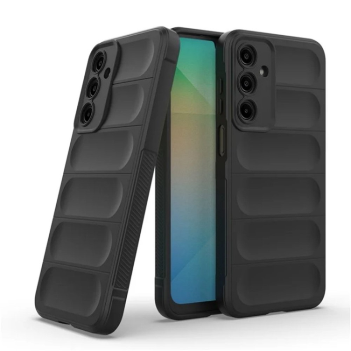 WANLONFENG - WANLONFENG Galaxy A26 Mobilskal med Härdat Glas HD - Svart