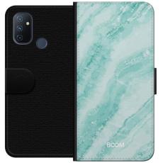 Gustaf - Pl&aring;nboksfodral till OnePlus Nord N100 med Mint Marble