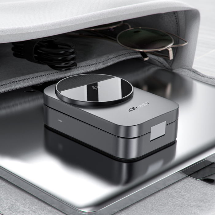 Acefast - Acefast MagSafe Trådlös Laddare för Apple Watch,iPhone,Airpods E22 - Grå