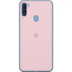 Gustaf - Mobilskal till Samsung Galaxy A11 med Litet Hj&auml;rta