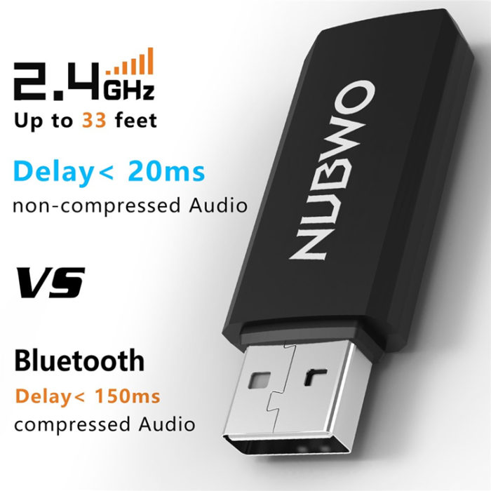 A-One Brand - NUBWO Over-Ear Trådlösa Gaming Hörlurar BrusRöducerande Mikrofon G07