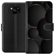 iSecrets - Pl&aring;nboksfodral till Xiaomi Poco X3 NFC med Lyxig Cirklar