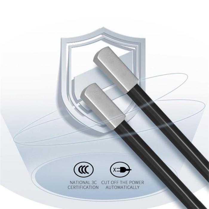A-One Brand - 8-Node Massagekudde med Värme Plug-in - Svart