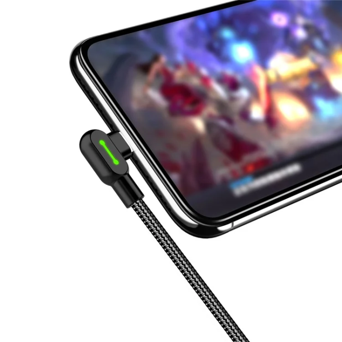 MCDODO - MCDODO USB-A - USB-C Kabel 3M CA-5283 Button - Svart