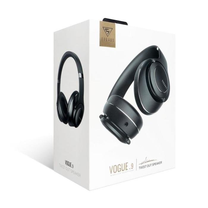 Doqaus - Doqaus Trådlösa Hörlurar Vogue 9 2in1 - Svart