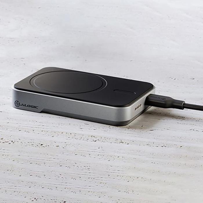 ALOGIC - ALOGIC PowerBank med MagSafe 5000mAh - Svart
