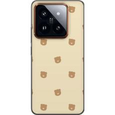 iSecrets - Mobilskal till Xiaomi 14 Pro med Bj&ouml;rnm&ouml;nster