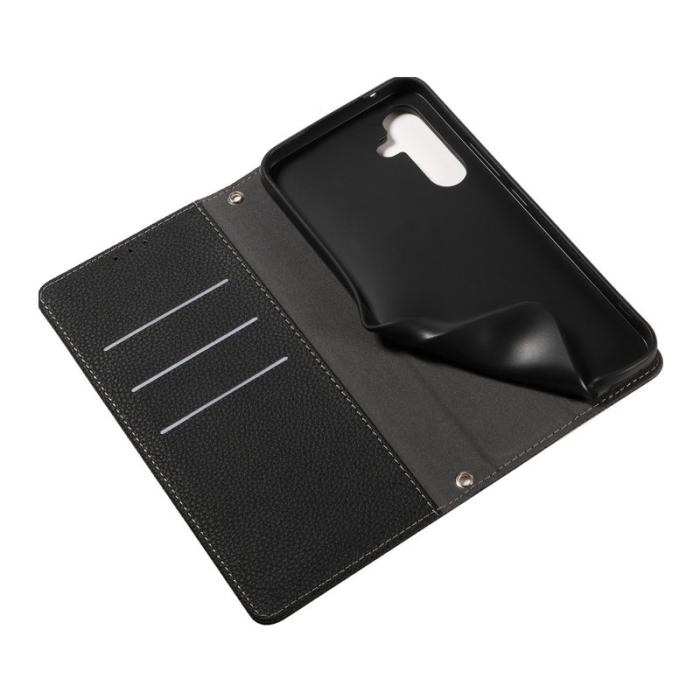 OEM - Plånboksfodral för Samsung Galaxy S26 Magnetiskt Konstläder - Orange