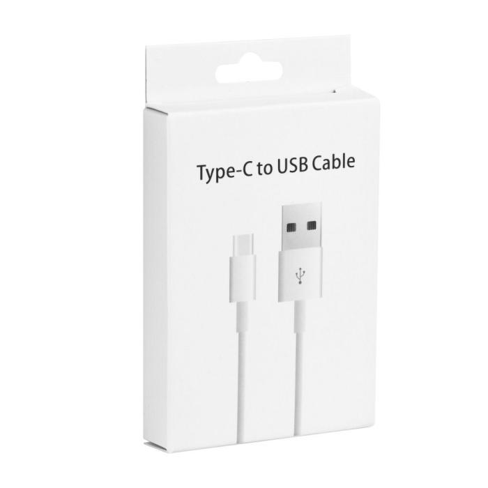 OEM - USB-C till USB-A kabel 3.1 / 3.0 HD2 1m - Vit