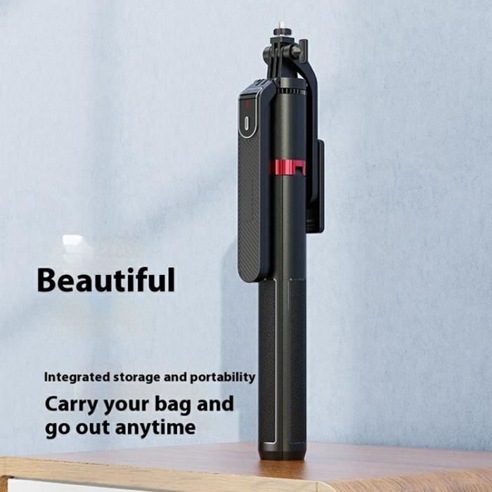 OEM - Selfiestick Bluetooth Anti-shake Aluminiumlegeringsstativ P185MAX