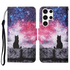 OEM - Mobilfodral f&ouml;r Samsung Galaxy S26 Ultra Konstl&auml;der - Galaxy Cat